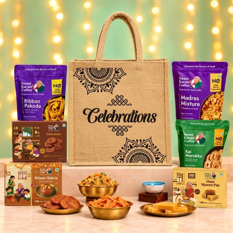 Diwali Special Jute Bag Combo